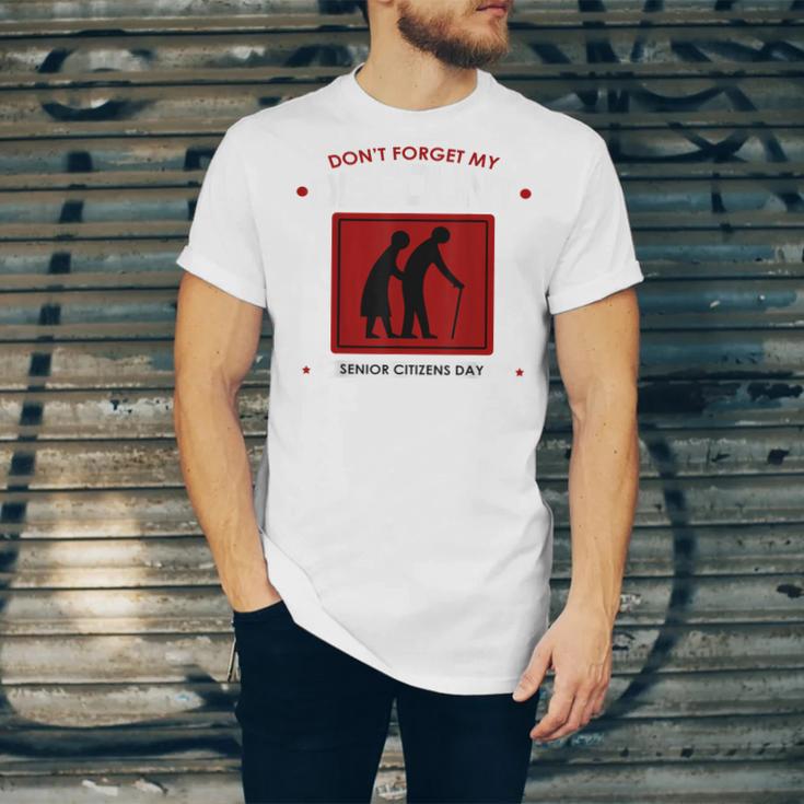 SENIOR CITIZENS DAY Don't Forget My DISCOUNT Graduation Day Unisex Jersey T-Shirt