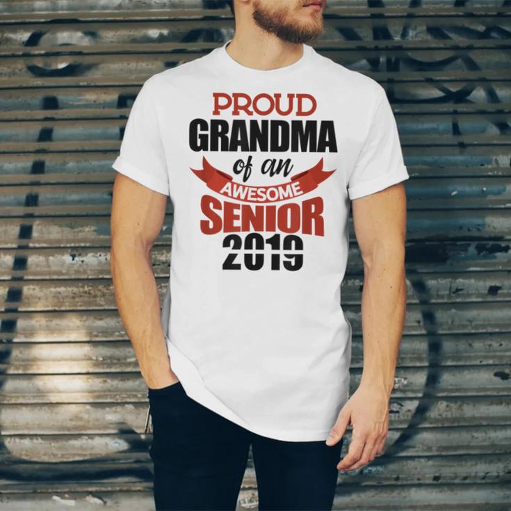 Senior Class Of 2019 Tshirt Graduation Awesome Grandma Unisex Jersey T-Shirt