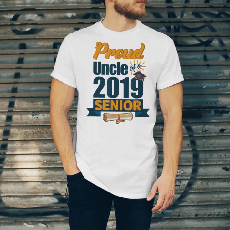 Senior Class Of 2019 Tshirt Graduation School Students Uncle Unisex Jersey T-Shirt