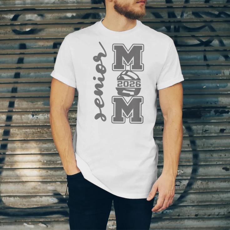 Senior Mom 2026 Wrestling Athlete Proud Parent Graduation Unisex Jersey T-Shirt