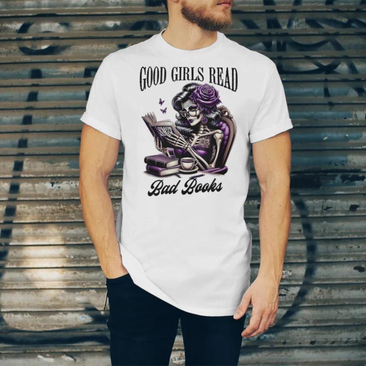 Smut Book Reading Smutty Good That Girls Read Bad Books Unisex Jersey T-Shirt Smut Book Reading Smutty Good That Girls Read Bad Books Unisex Jersey T-Shirt