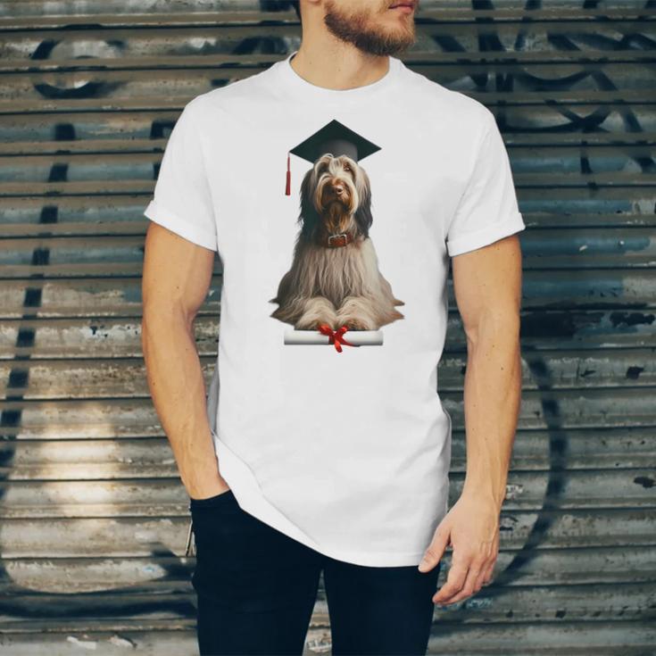 Spinone Italiano Dog Graduation Cap School Graduate Owner Men Women Kids Unisex Jersey T-Shirt