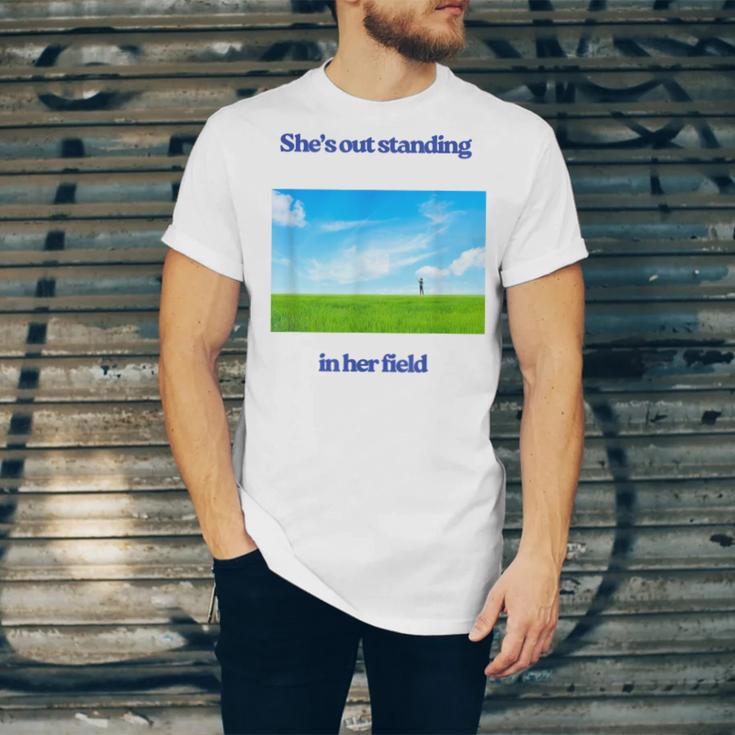 Out Standing In Her Field Graduation Tee Unisex Jersey T-Shirt
