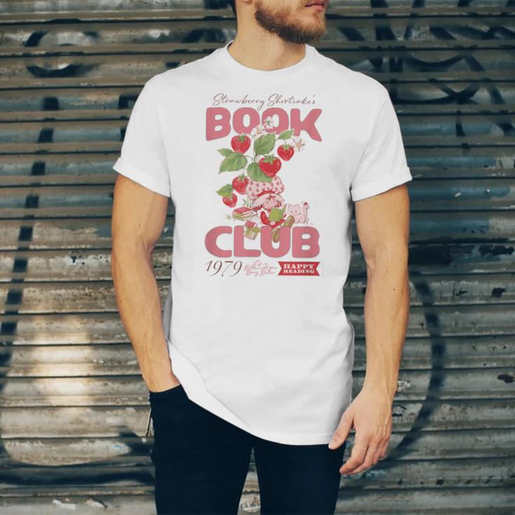 Strawberry Shortcake Book Club 1979 With Berry Besties Unisex Jersey T-Shirt