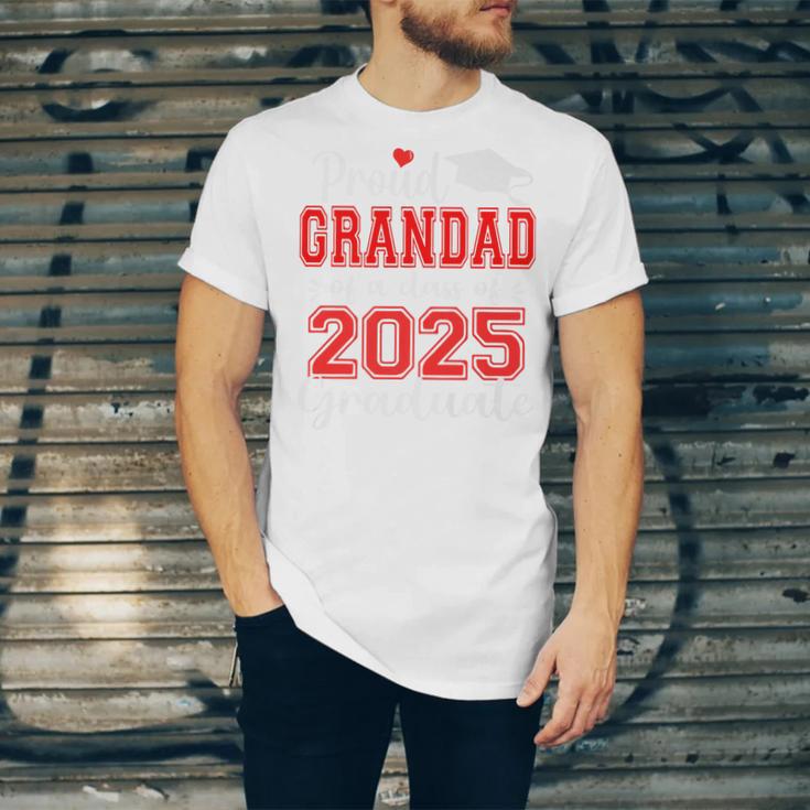 Super Proud Grandad Of 2025 Graduate Graduation Family Premium Unisex Jersey T-Shirt