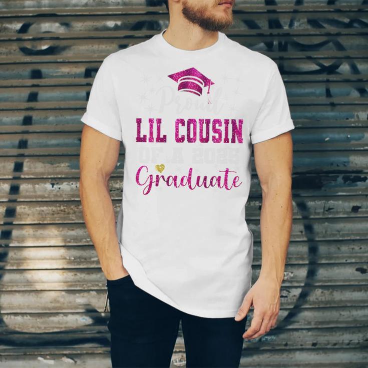 Super Proud Little Cousin Of 2025 Graduate Graduation Family Premium Tri-Blend Unisex Jersey T-Shirt