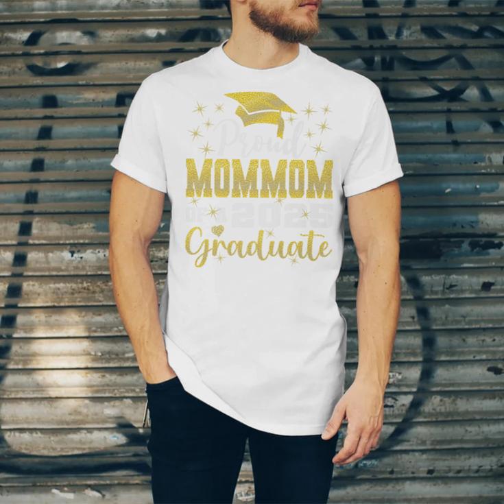 Super Proud Mommom Of 2025 Graduate Senior Graduation Family Premium Unisex Jersey T-Shirt