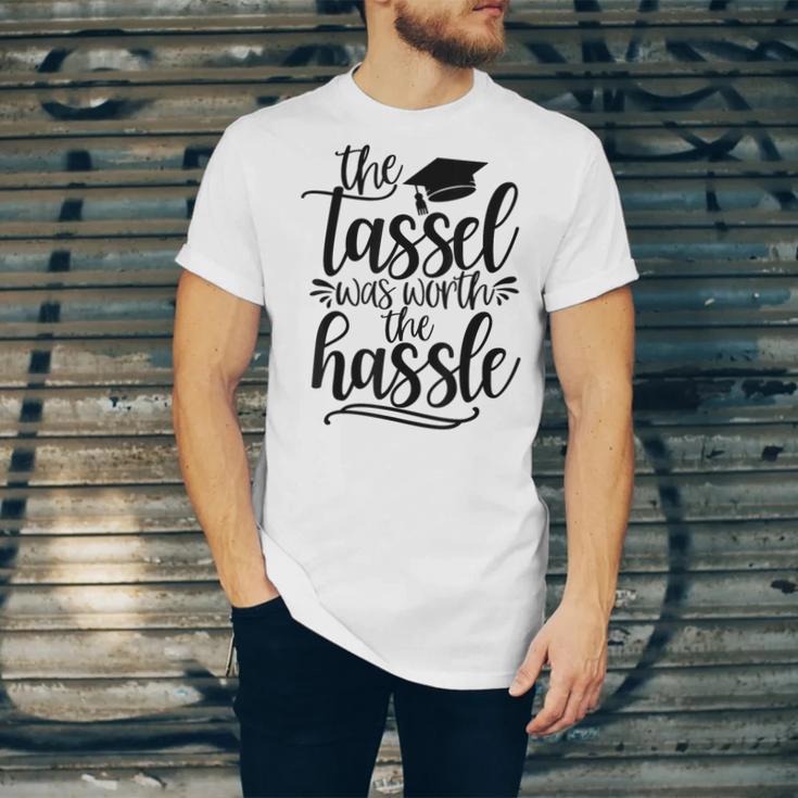The Tassel Was Worth The Hassle Graduation Unisex Jersey T-Shirt