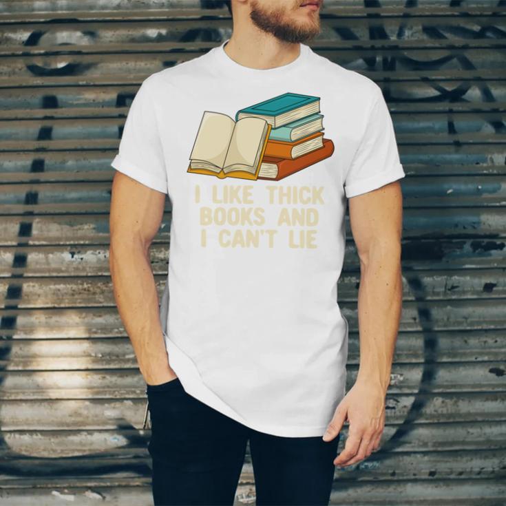 Like Thick Books Cant Lie Happiness Reading Positive Unisex Jersey T-Shirt