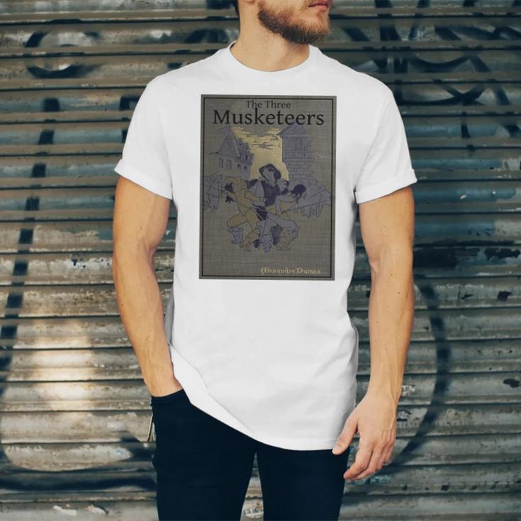The Three Musketeers Book Cover Unisex Jersey T-Shirt