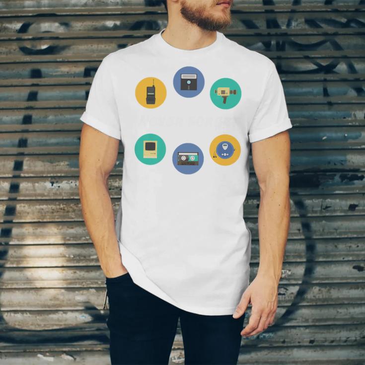 Throwback Thursday Never Forget Nostalgia 80's Retro Premium Tri-Blend T-Shirt Unisex Jersey T-Shirt