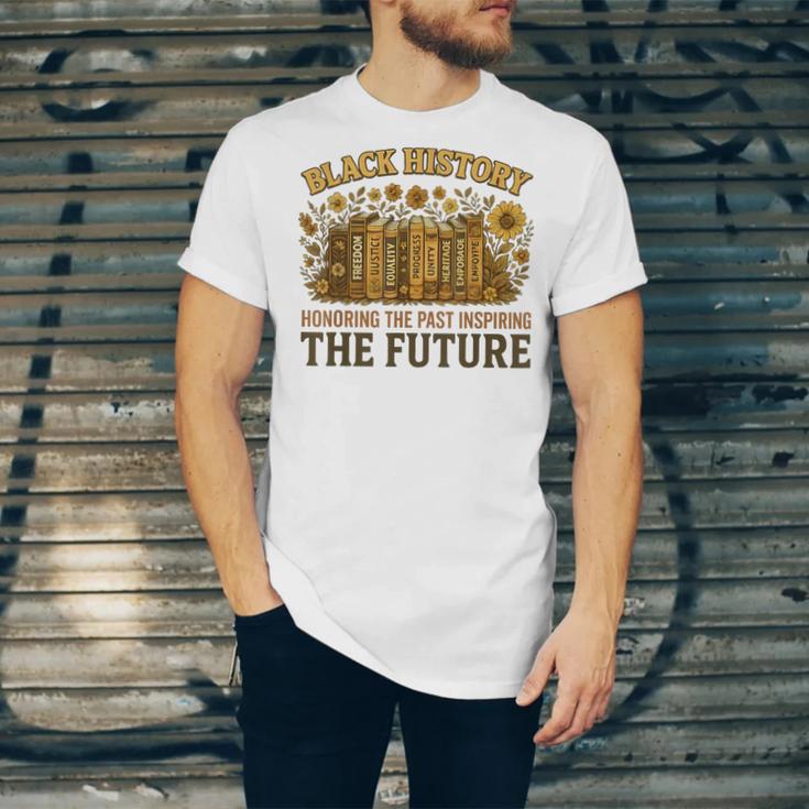 History Honoring Past Inspiring The Future Book Unisex Jersey T-Shirt