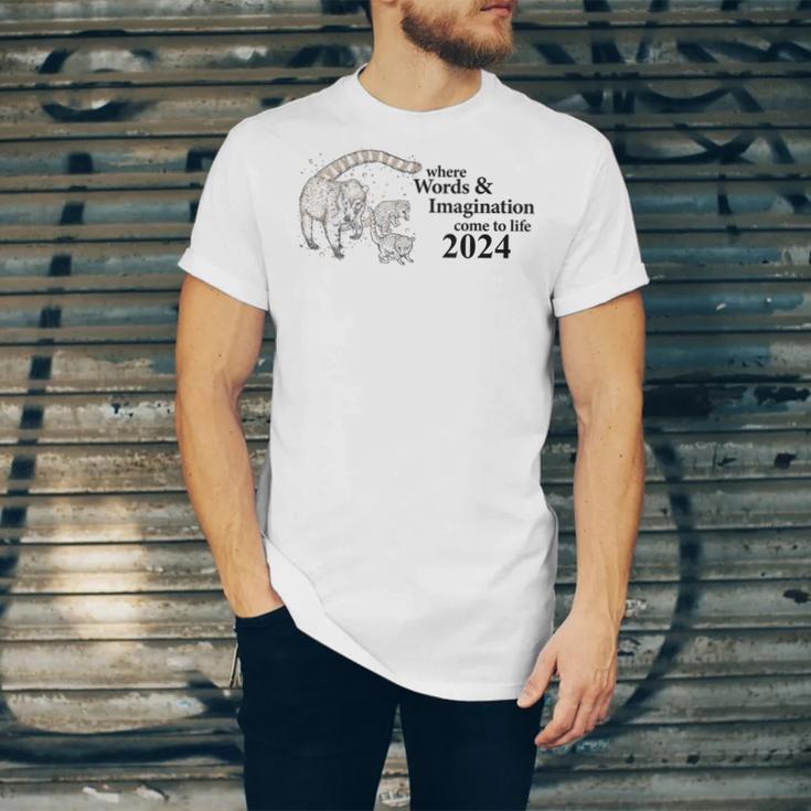 Tucson Festival Of Book TFOB 2024 Coatimundi Mascot Unisex Jersey T-Shirt