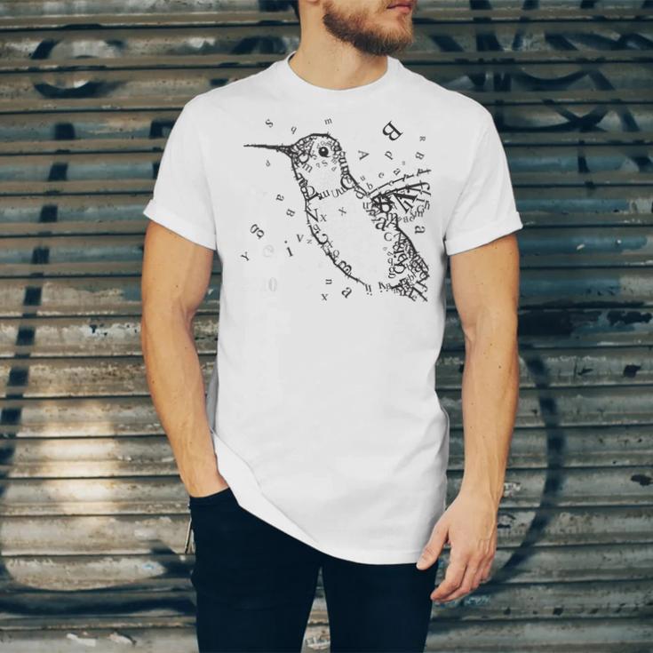 Tucson Festival Of Books TFOB 2010 Hummingbird Mascot Unisex Jersey T-Shirt