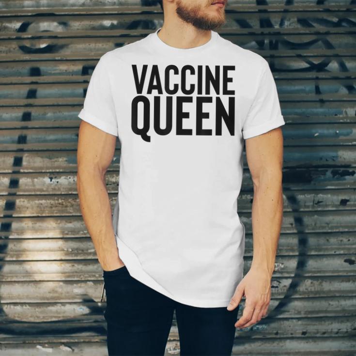 Vaccine Queen Nursing Graduation Shirt Unisex Jersey T-Shirt