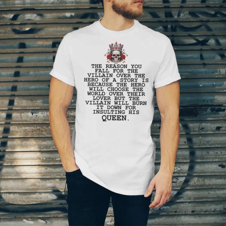 In My Villain Era Dark Romance Smutty Books Lovers Smut Book Unisex Jersey T-Shirt In My Villain Era Dark Romance Smutty Books Lovers Smut Book Unisex Jersey T-Shirt