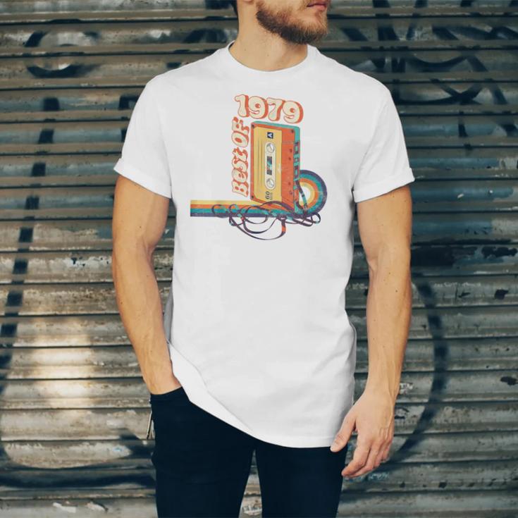 Vintage Best Of 1979 41st Birthday Graduation Cassette Tape Unisex Jersey T-Shirt
