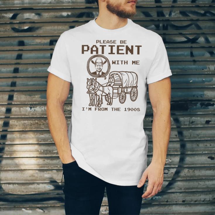Vintage Biden Please Be Patient With Me I'm From The 1900s Unisex Jersey T-Shirt
