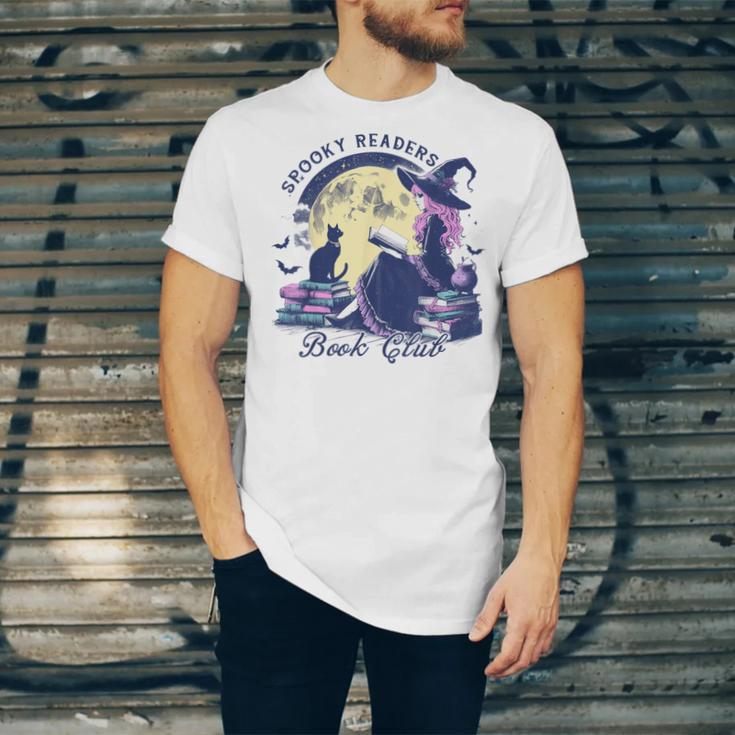 Vintage Sexy Witch Spooky Readers Book Lover Club Halloween Unisex Jersey T-Shirt Vintage Sexy Witch Spooky Readers Book Lover Club Halloween Unisex Jersey T-Shirt