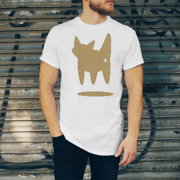 Yk2 Cat With Tomboy Tail 90s Nostalgia Downtown Indie Premium Tri-Blend Unisex Jersey T-Shirt