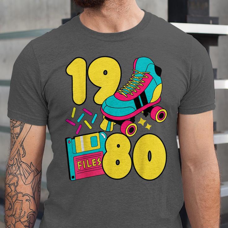 1980 Retro Raised In The 80s Old School Nostalgia Vibes Unisex Jersey T-Shirt 1980 Retro Raised In The 80s Old School Nostalgia Vibes Unisex Jersey T-Shirt