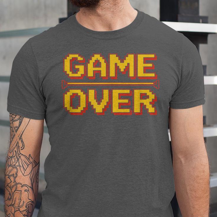 1980s Nostalgia Arcade Gamer Retro Video Game Novelty Unisex Jersey T-Shirt
