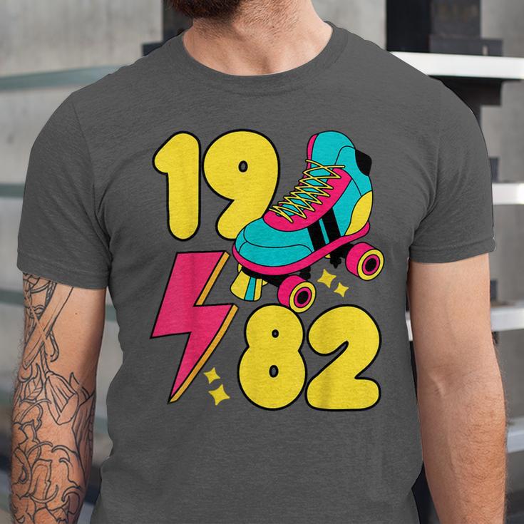 1982 Retro Raised In The 80s Old School Nostalgia Vibes Unisex Jersey T-Shirt