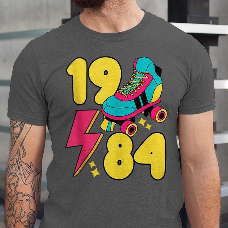 1984 Retro Raised In The 80s Old School Nostalgia Vibes Unisex Jersey T-Shirt