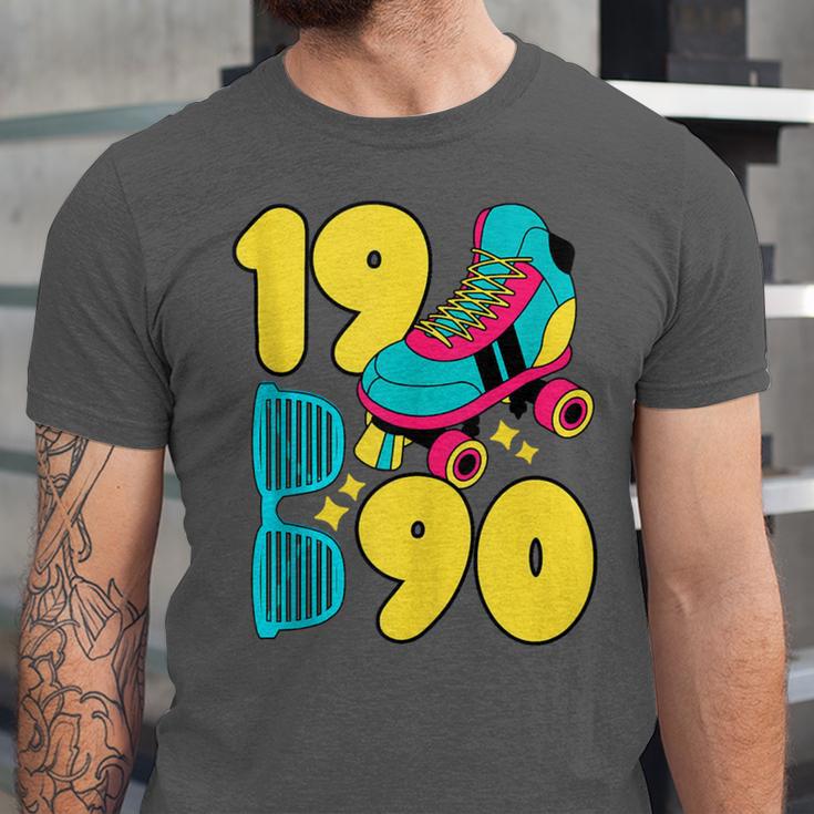 1990 Retro Raised In The 90s Old School Nostalgia Vibes Unisex Jersey T-Shirt 1990 Retro Raised In The 90s Old School Nostalgia Vibes Unisex Jersey T-Shirt