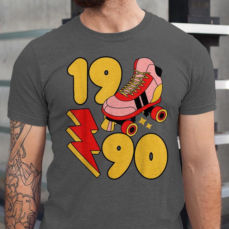 1990 Retro Roller Skate Vintage 90s Nostalgia Collector Unisex Jersey T-Shirt