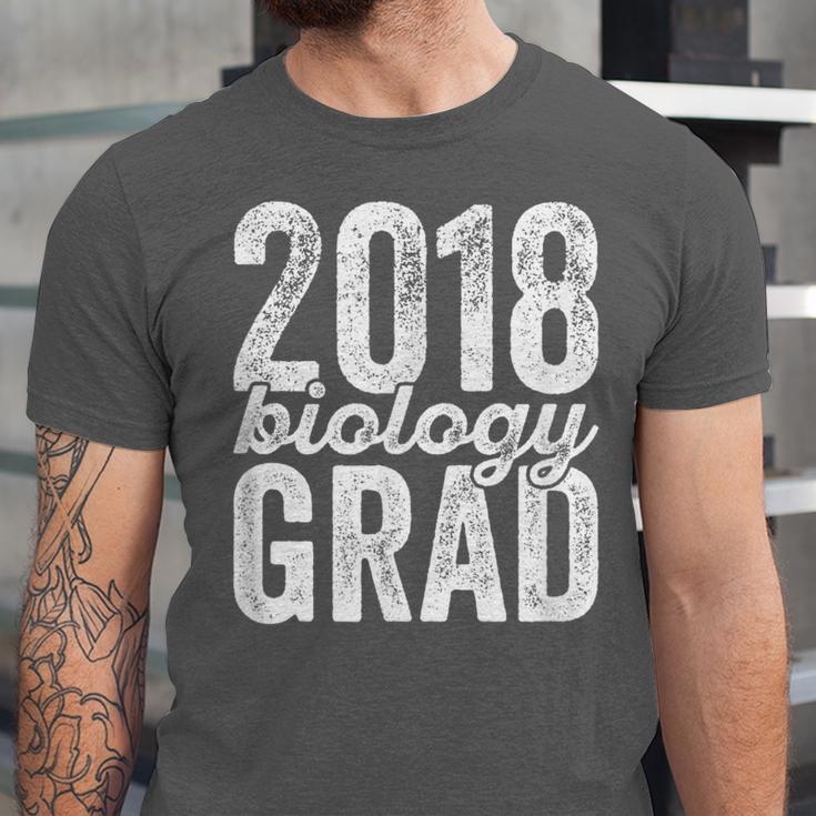 2018 Biology Graduation Biologist Graduate Degree Unisex Jersey T-Shirt