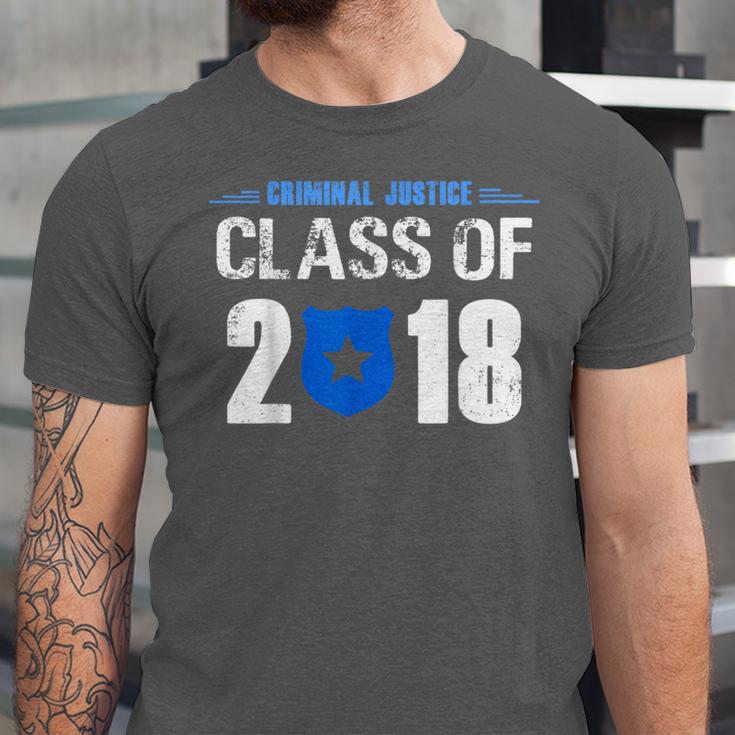 2018 Criminal Justice Graduation Shirt Criminal Justice Unisex Jersey T-Shirt