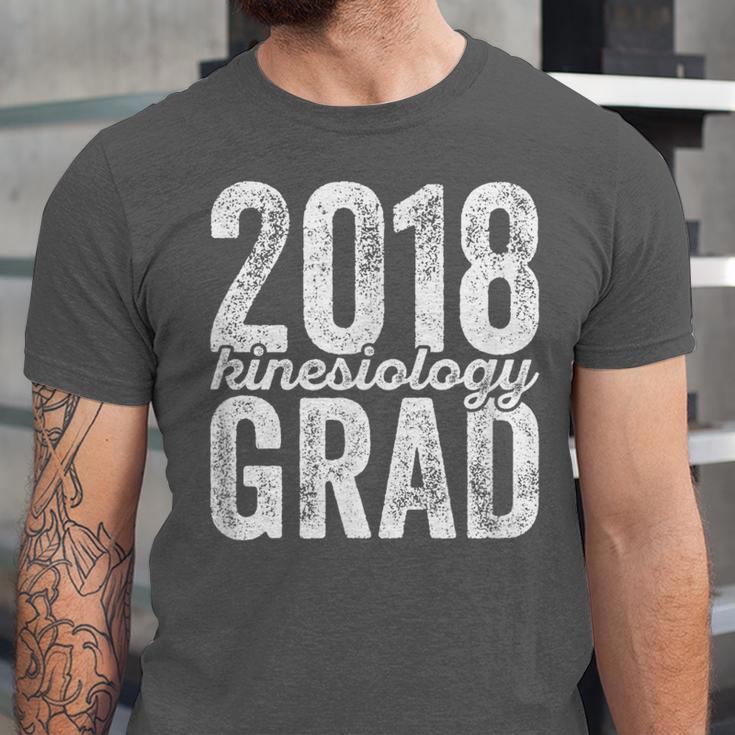 2018 Kinesiology Graduation Exercise Graduate Degree Unisex Jersey T-Shirt