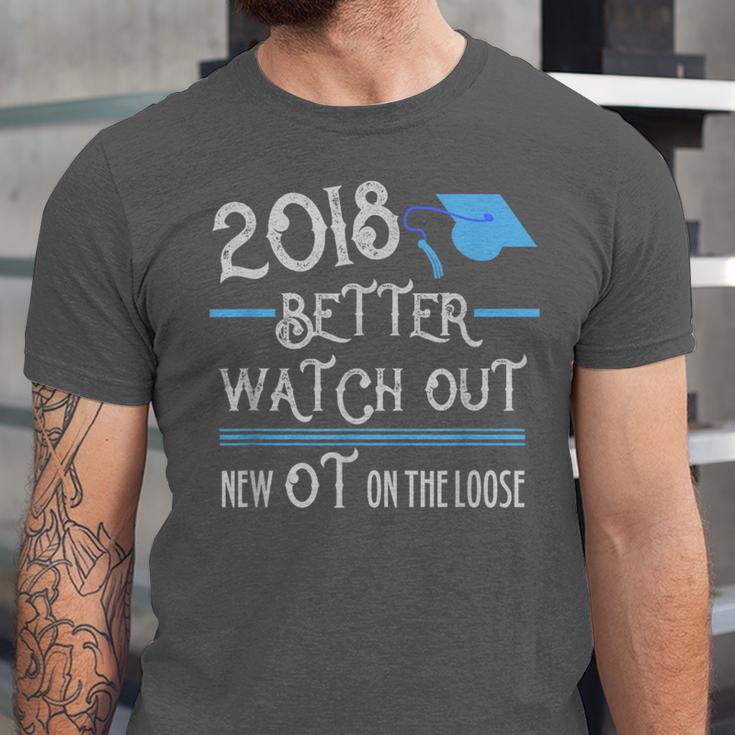 2018 Occupational Therapy Graduation Shirt For OT Unisex Jersey T-Shirt