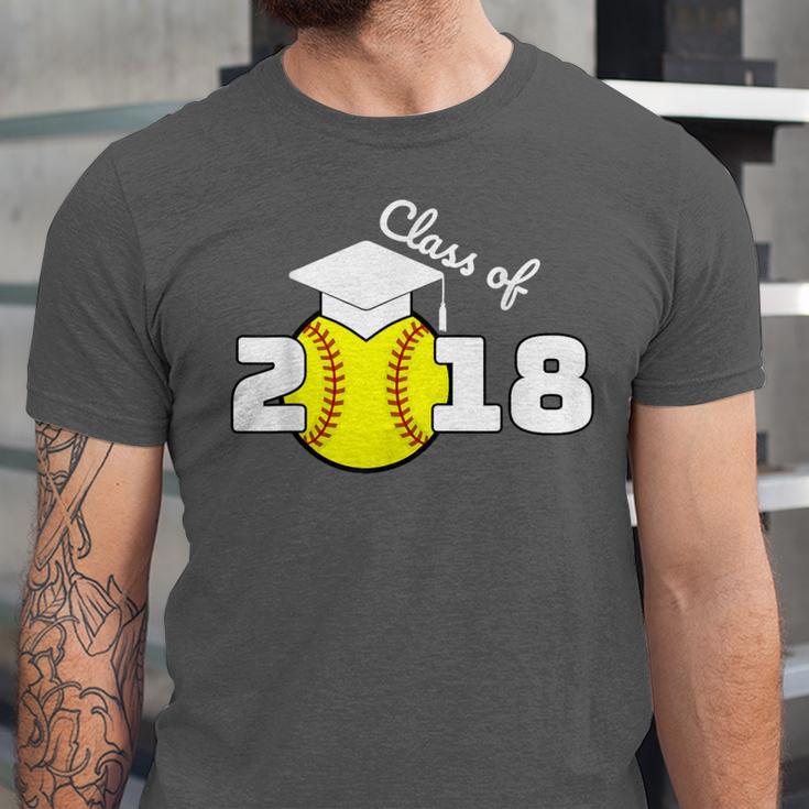 2018 Softball Senior Graduation Shirt For Girls Grad Unisex Jersey T-Shirt