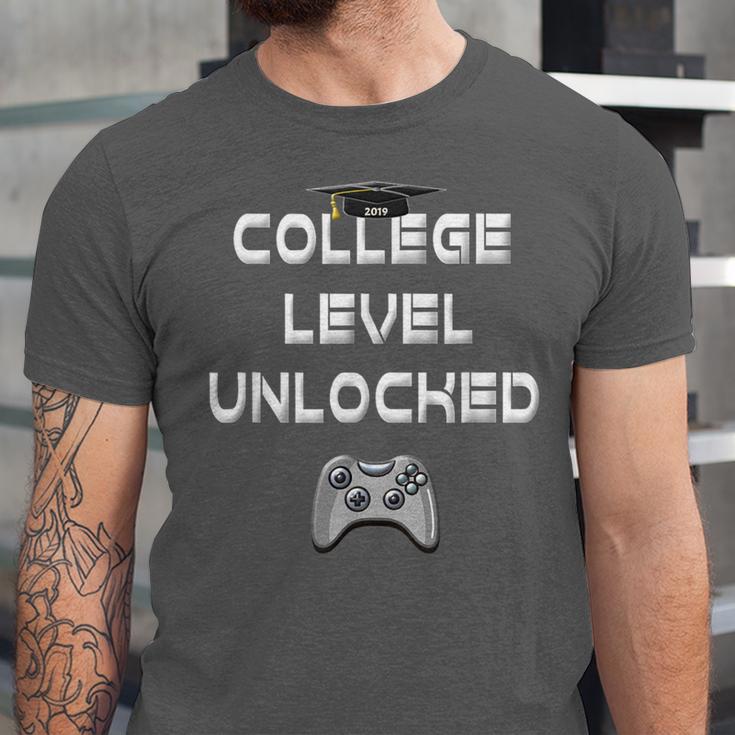 2019 High School Graduation College Level Unlocked Tee Unisex Jersey T-Shirt