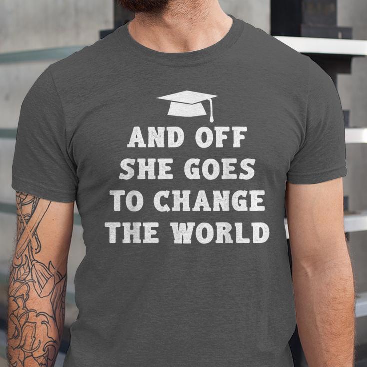2019 Inspirational Graduation For Her Unisex Jersey T-Shirt