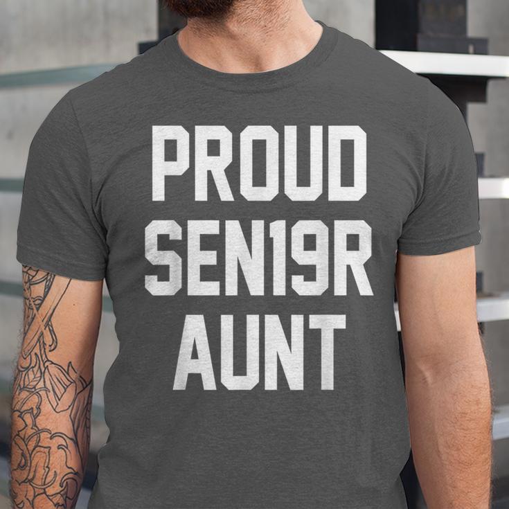 2019 Senior Aunt SEN19R Class Graduation PartyShirt Unisex Jersey T-Shirt
