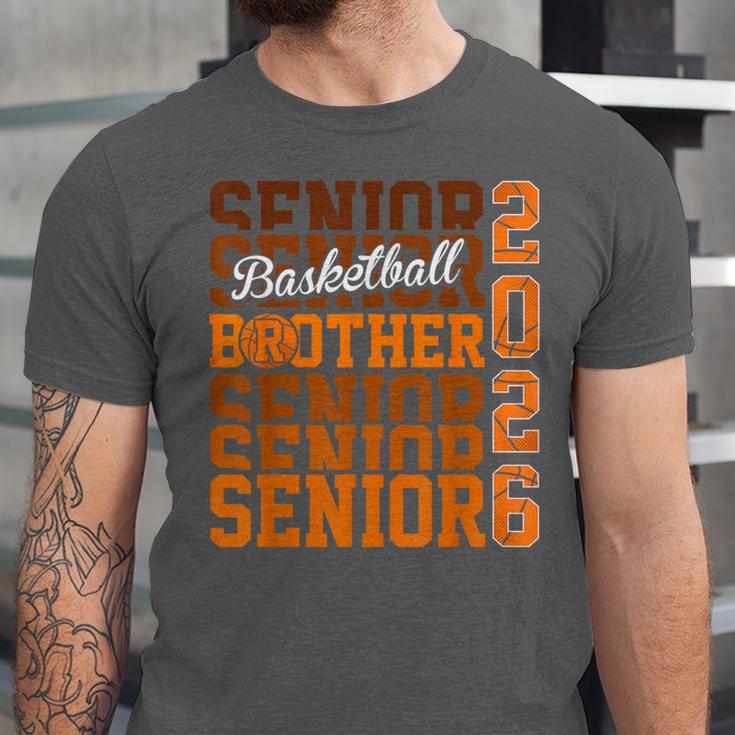 2026 Basketball Senior Brother Graduation Matching Family Unisex Jersey T-Shirt