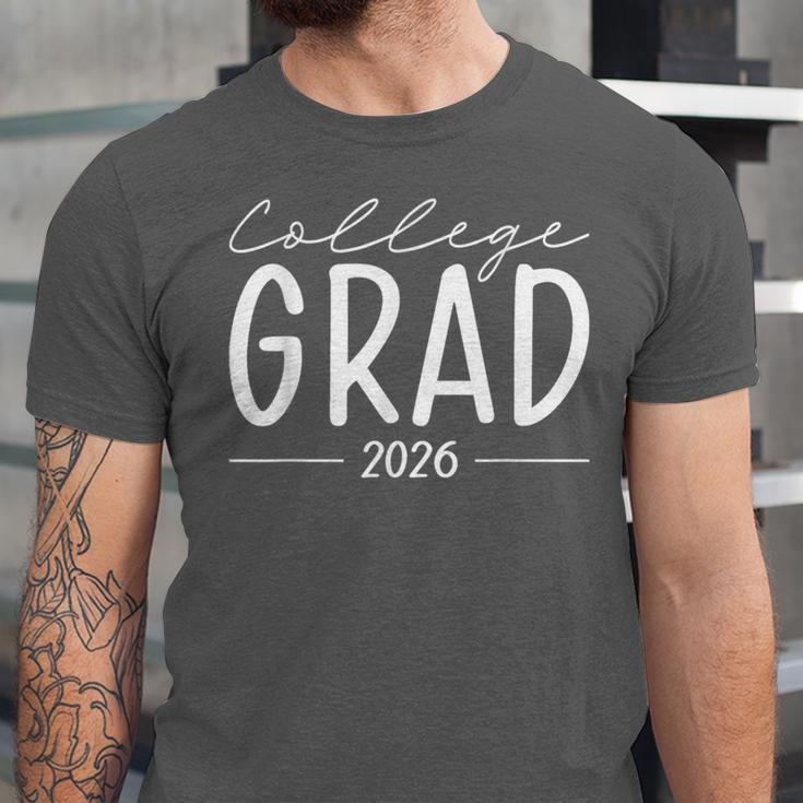 2026 College Graduate Graduation Grad Students Seniors Unisex Jersey T-Shirt
