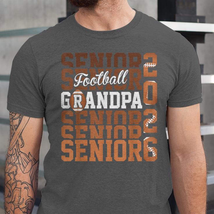 2026 Football Senior Grandpa Graduation Matching Family Unisex Jersey T-Shirt