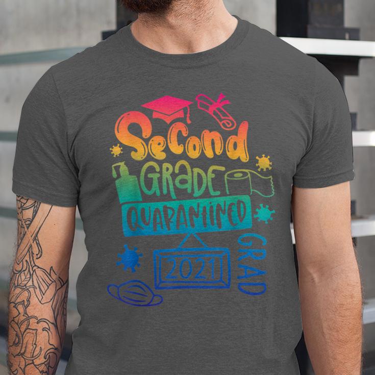 2nd Grade 2021 Graduate Quarantine Second Grade Graduation Unisex Jersey T-Shirt