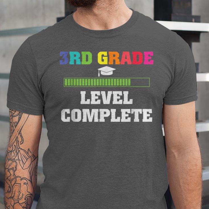 3rd Grade Level Complete Third Grade Graduation Unisex Jersey T-Shirt