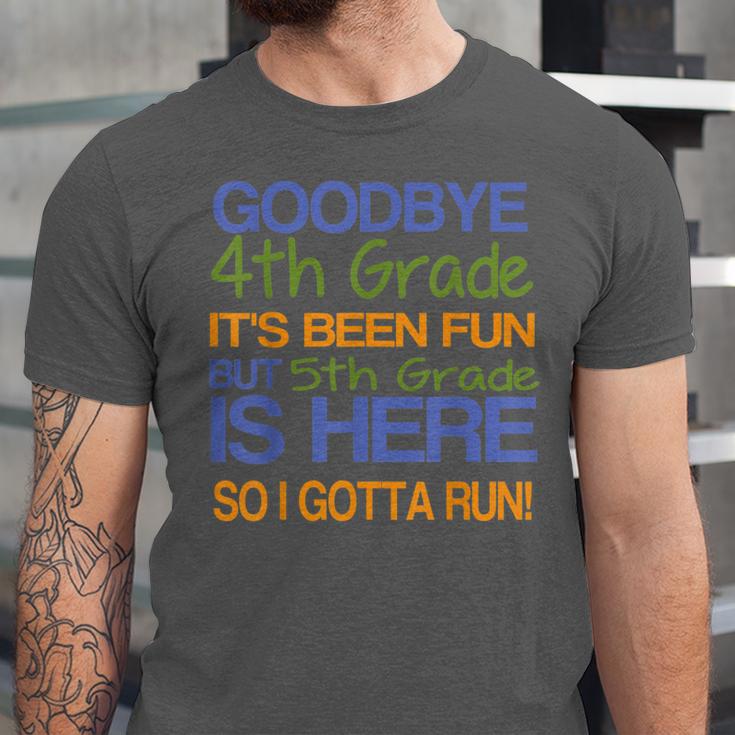4th Grade Graduation To 5th T-Shirt Kids Tee Fifth Unisex Jersey T-Shirt