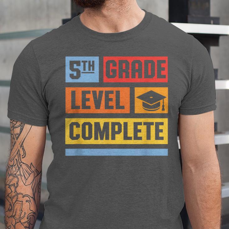 5th Grade Level Complete Shirt Graduation Last Day Of School Unisex Jersey T-Shirt