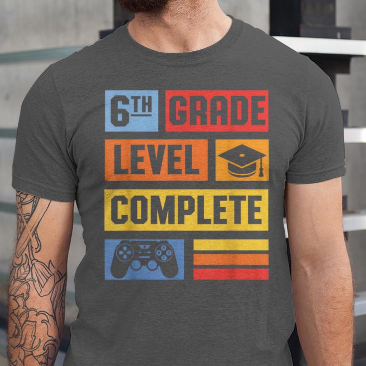 6th Grade Level Complete Shirt Graduation Last Day Of School Unisex Jersey T-Shirt