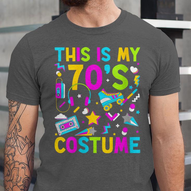 This Is My 70's Costume Nostalgia Mixtape Era 1970s Party Unisex Jersey T-Shirt