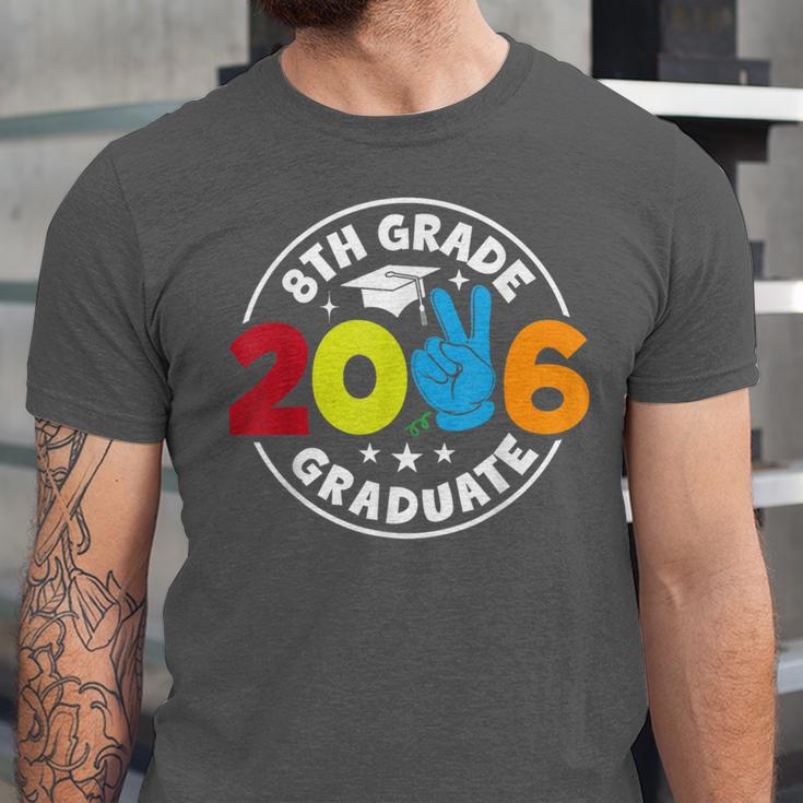 8th Grade 2026 Graduate School Senior Year Graduation Day Unisex Jersey T-Shirt