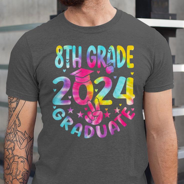 8th Grade Graduate 2024 Graduation Last Day Of School Tie Unisex Jersey T-Shirt