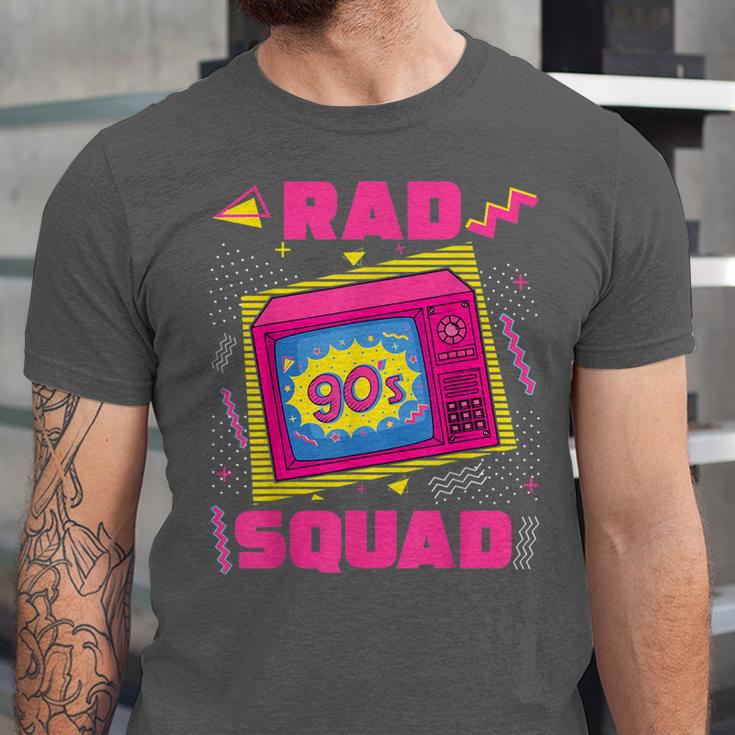 90s Rad Squad Retro Television 90s Aesthetic Nostalgia Unisex Jersey T-Shirt